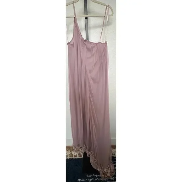 Mac DuggalEmbellished One Shoulder Trapeze Gown
